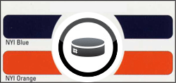 New York Islanders color scheme - Click Image to Close